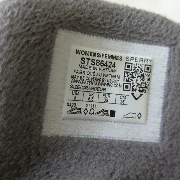 Sperry Women's Gray and White Footwear - Picture 7 of 7